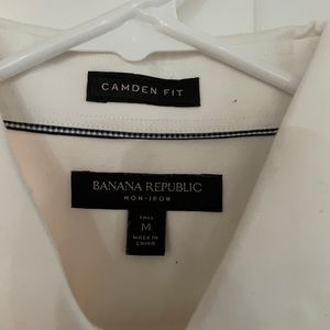Banana Republic Untucked Non-Iron Camden Fit Tall
